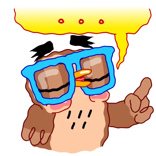 Стикер 8 Wally Owl