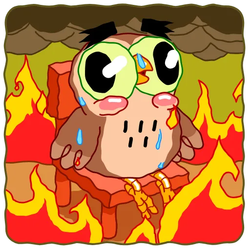 Стикер 11 Wally Owl