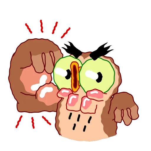 Стикер 19 Wally Owl