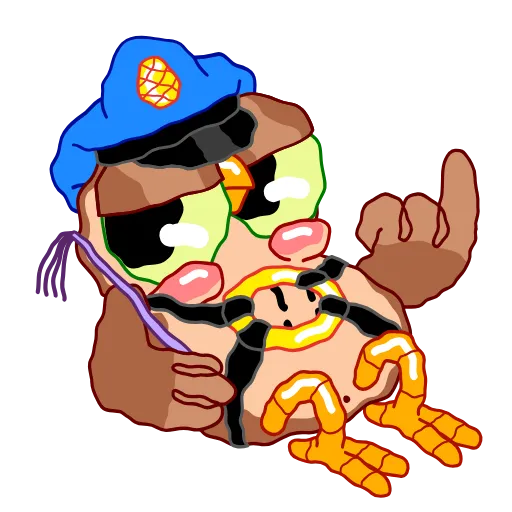 Стикер 6 Wally The Owl