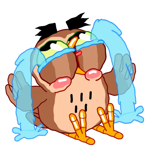 Стикер 12 Wally The Owl