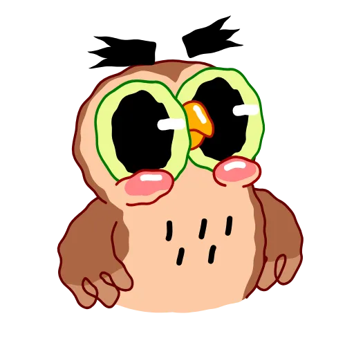 Стикер 23 Wally The Owl