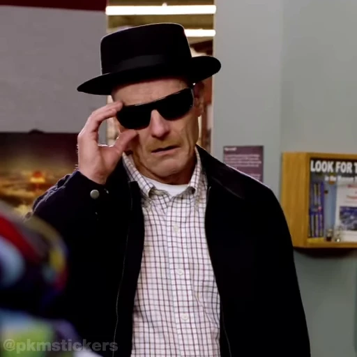 😎 Стикер «Walter White» для Telegram