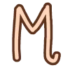 🤩 Эмодзи «Буквы в двух стилях» для Telegram