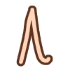 🤩 Эмодзи «Буквы в двух стилях» для Telegram