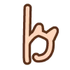 🤩 Эмодзи «Буквы в двух стилях» для Telegram