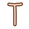 🤩 Эмодзи «Буквы в двух стилях» для Telegram