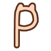 🤩 Эмодзи «Буквы в двух стилях» для Telegram