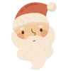 ❤️ Эмодзи «Коричневые буквы и зимние иконки» для Telegram