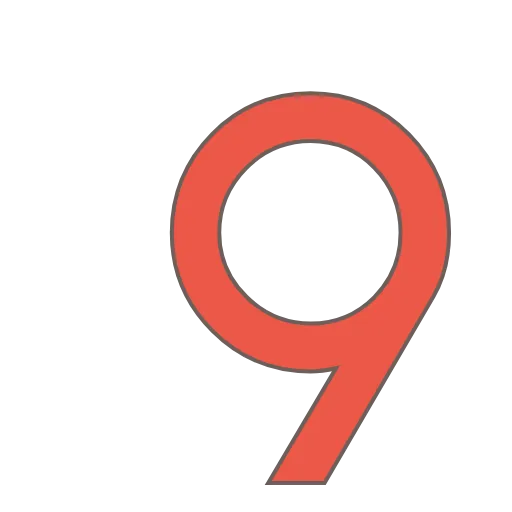 9️⃣ Эмодзи «Жёлтые буквы, цифры, иконки» для Telegram