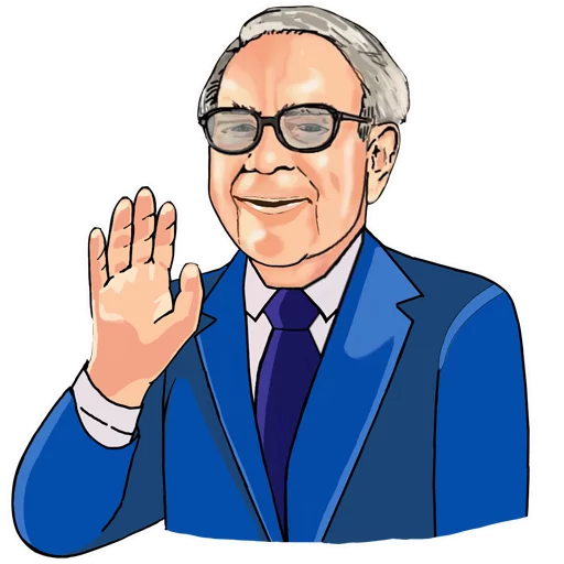 😀 Стикер «Warren Buffett» для Telegram