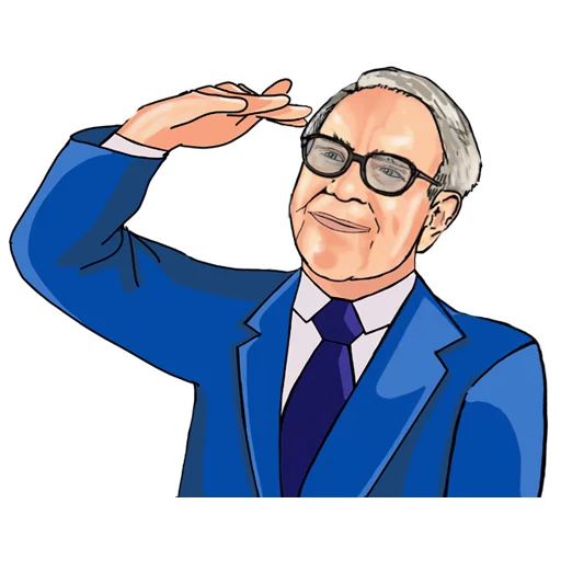 💪 Стикер «Warren Buffett» для Telegram