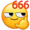 Стикер 4 🧡 Набор эмоджи со смайликами из WeChat
