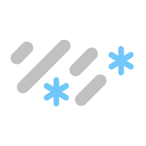 Стикер 5 Weather Emoji - анимированные иконки с погодой