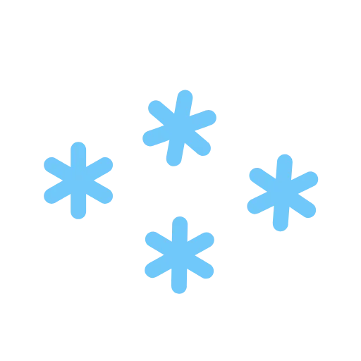 Стикер 3 Weather Emoji - анимированные иконки с погодой