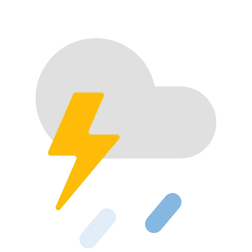 Стикер 11 Weather Emoji - анимированные иконки с погодой