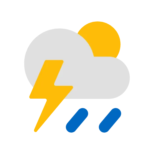 Стикер 7 Weather Emoji - анимированные иконки с погодой