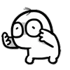 Стикер 29 Weirdmoji