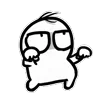 Стикер 3 Weirdmoji