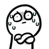 Стикер 47 Weirdmoji