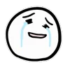 Стикер 53 Weirdmoji