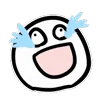 Стикер 43 Weirdmoji