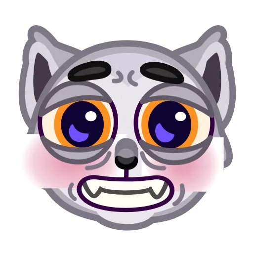 Стикер 17 Werewolf Emoji