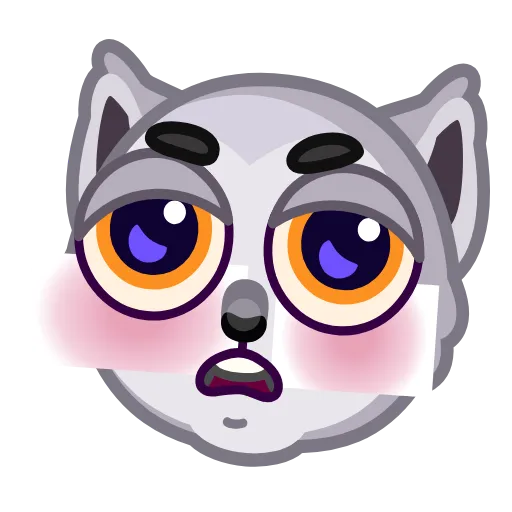 Стикер 10 Werewolf Emoji