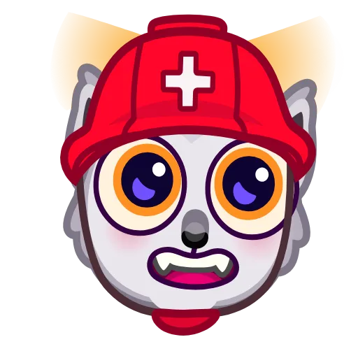 Стикер 25 Werewolf Emoji