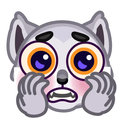 Стикер 15 Werewolf Emoji
