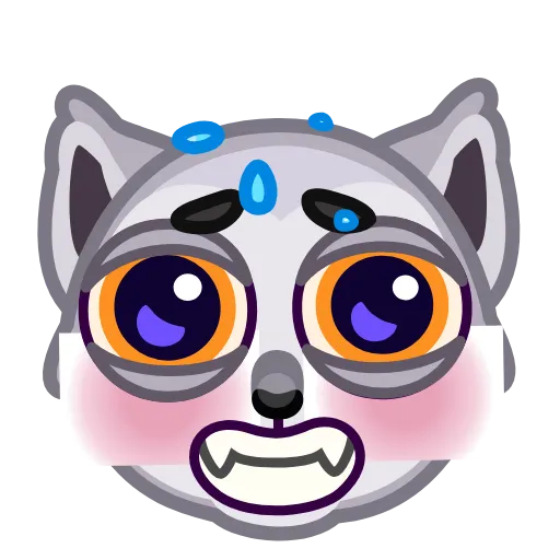 Стикер 16 Werewolf Emoji