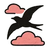 🐦‍⬛️ Эмодзи «Whispering Sakura» для Telegram
