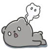 Стикер 25 White Bear