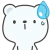 Стикер 24 White Bear