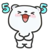 Стикер 2 White Bear