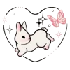 Стикер 8 🐰 Bunnies