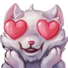 Стикер 9 White Cat