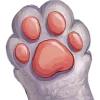 Стикер 27 White Cat
