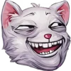 Стикер 7 White Cat