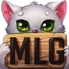 Стикер 52 White Cat