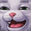 Стикер 6 White Cat