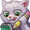 Стикер 39 White Cat