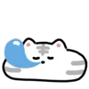 Стикер 19 White Tiger - тигр