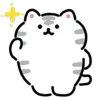 Стикер 8 White Tiger - тигр