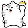 Стикер 13 White Tiger - тигр