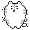 Стикер 32 White Tiger - тигр