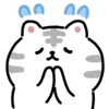 Стикер 6 White Tiger - тигр