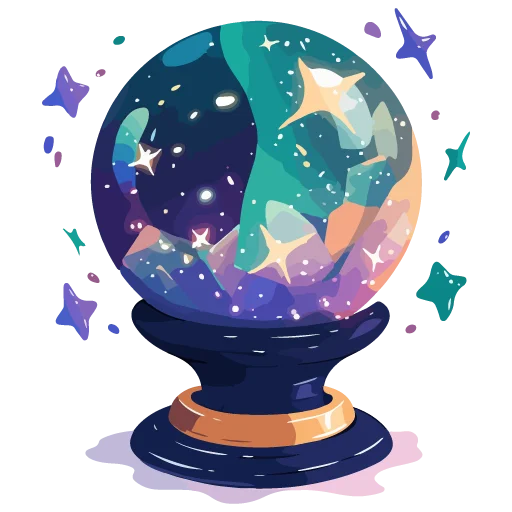 🔮 Стикер «White Witch» для Telegram