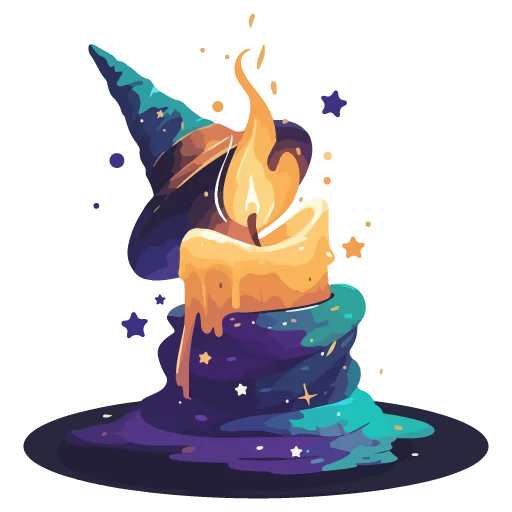 🕯 Стикер «White Witch» для Telegram