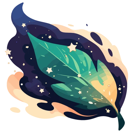 🌿 Стикер «White Witch» для Telegram